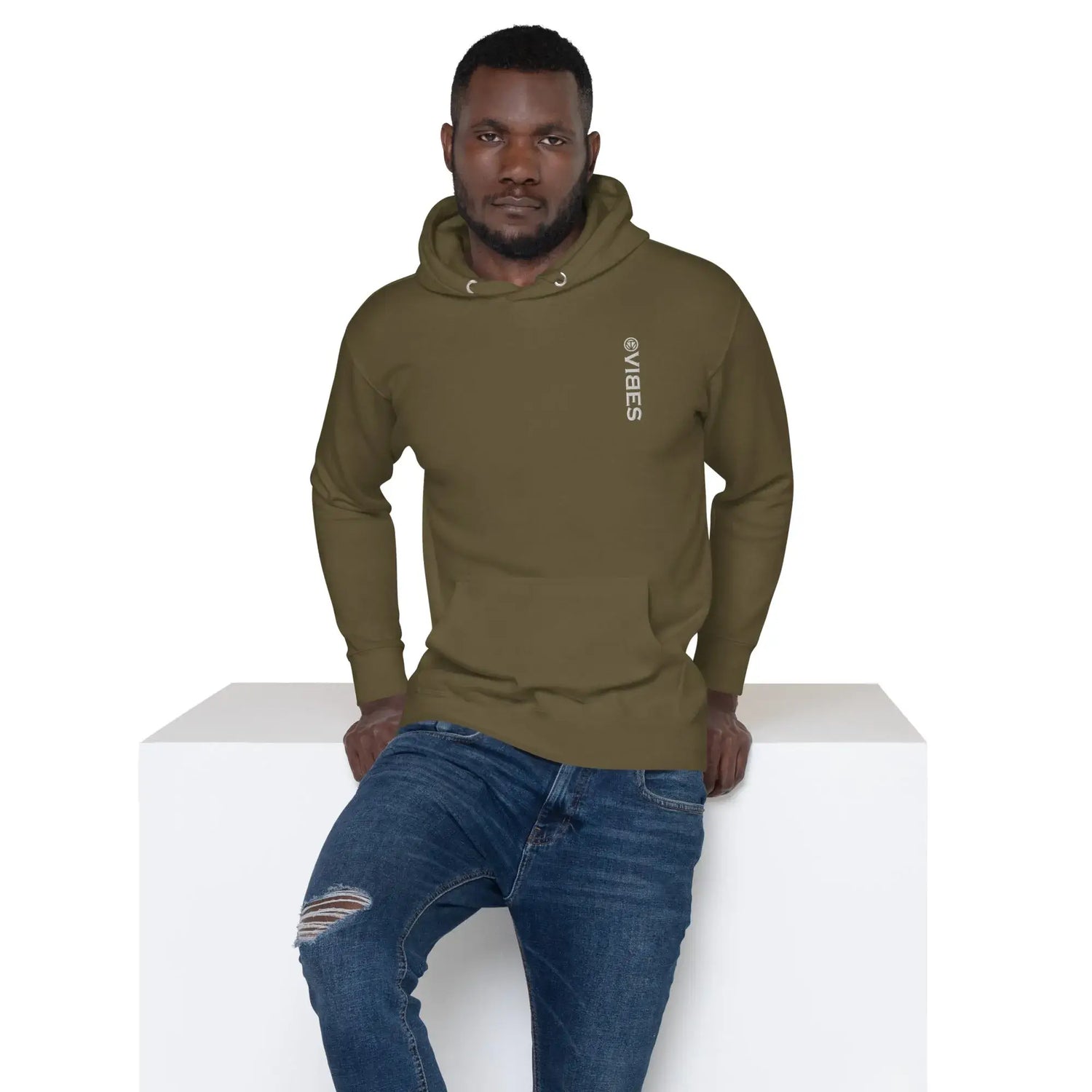 VIBES Kapuzenpullover 811 (Grün/Weiß) nur €59.00 | Time Of Vibes